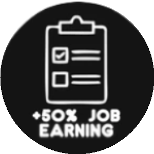 +50% Job Earning